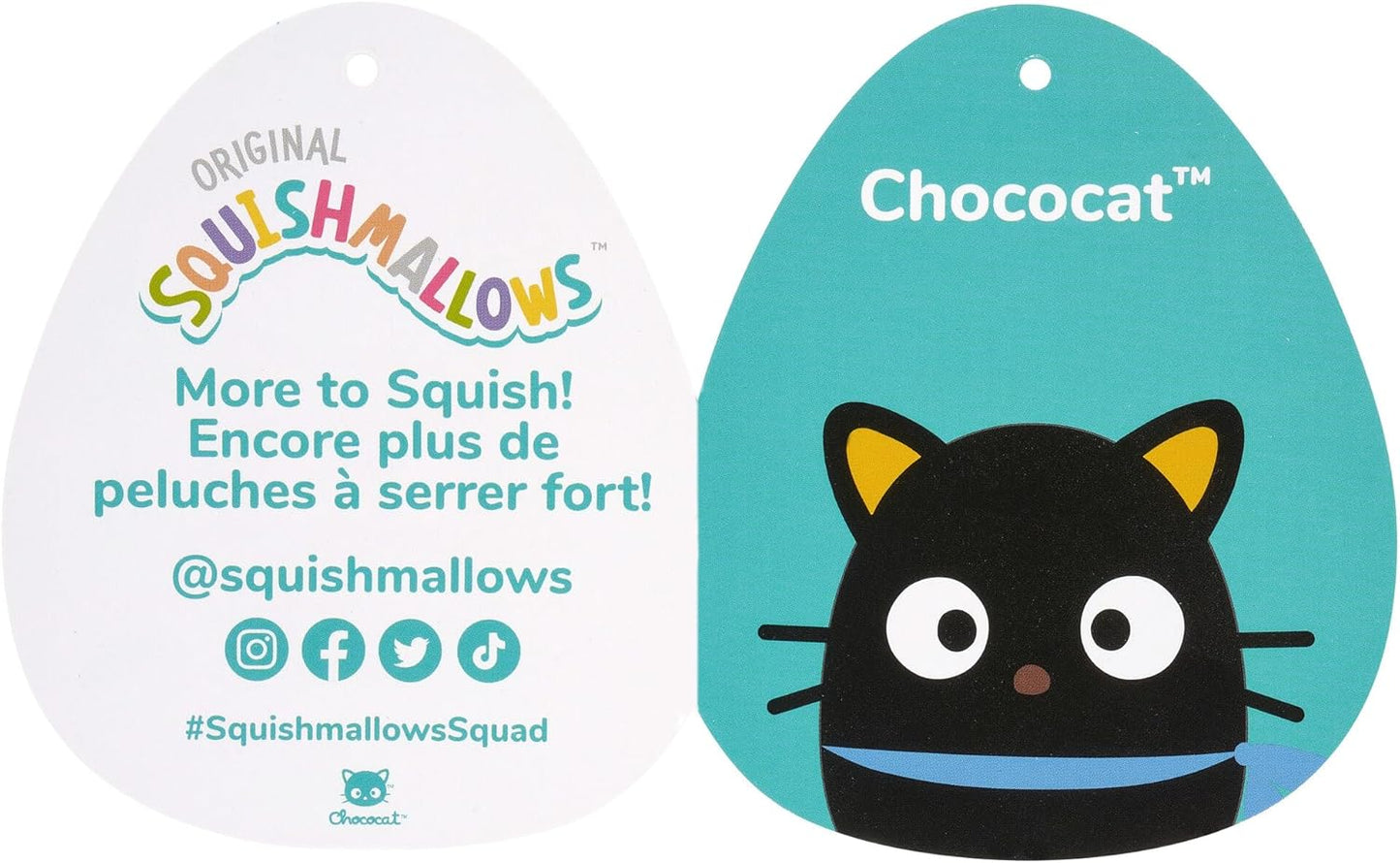 Squishmallows Original Sanrio 14-Inch Chococat Plush
