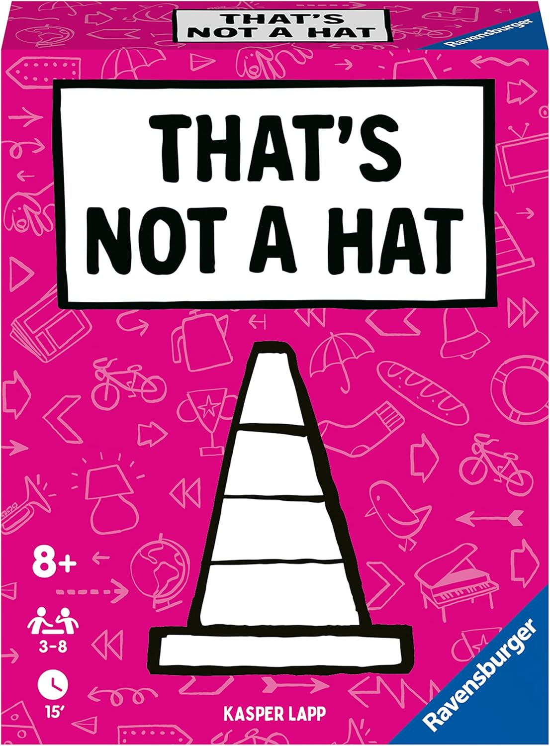 Ravensburger That's Not A Hat - Fun Bluffing Memory Party Game for All Ages Components