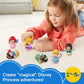 Fisher-Price Little People Toddler Disney Princess Set with 6 Character Figures for