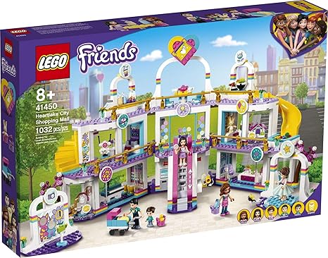 LEGO Friends Heartlake City Shopping Mall 41450 Building Kit Includes Friends Mini-Doll