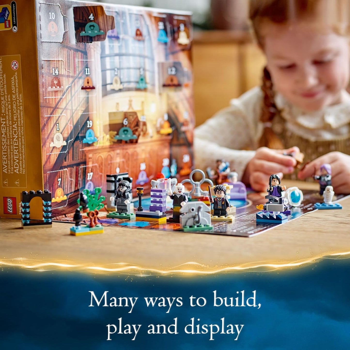 LEGO Harry Potter 2022 Advent Calendar 76404 Building Toy Set and Minifigures (334 Pieces) – 2022