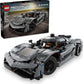 LEGO Technic Koenigsegg Jesko Absolut Grey Hypercar Sports Car Building Toy Set for Boys and Girls Vehicle