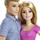 Barbie & Ken Fashion Doll Set A" 2-Pack with Denim Outfit & Pink Blouse – 2
