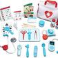 Melissa & Doug Get Well Doctor's Kit Play Set A" 25-Piece Toy Set – 25