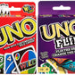 Mattel Uno Original and Uno Flip Card Combo Pack of 2