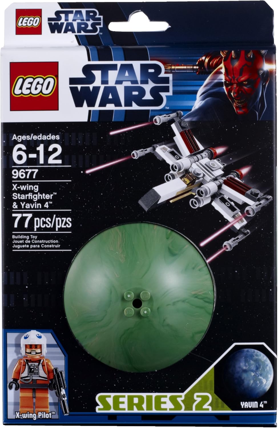 Star Wars LEGO  Xwing Starfighter and Yavin 4 – 4