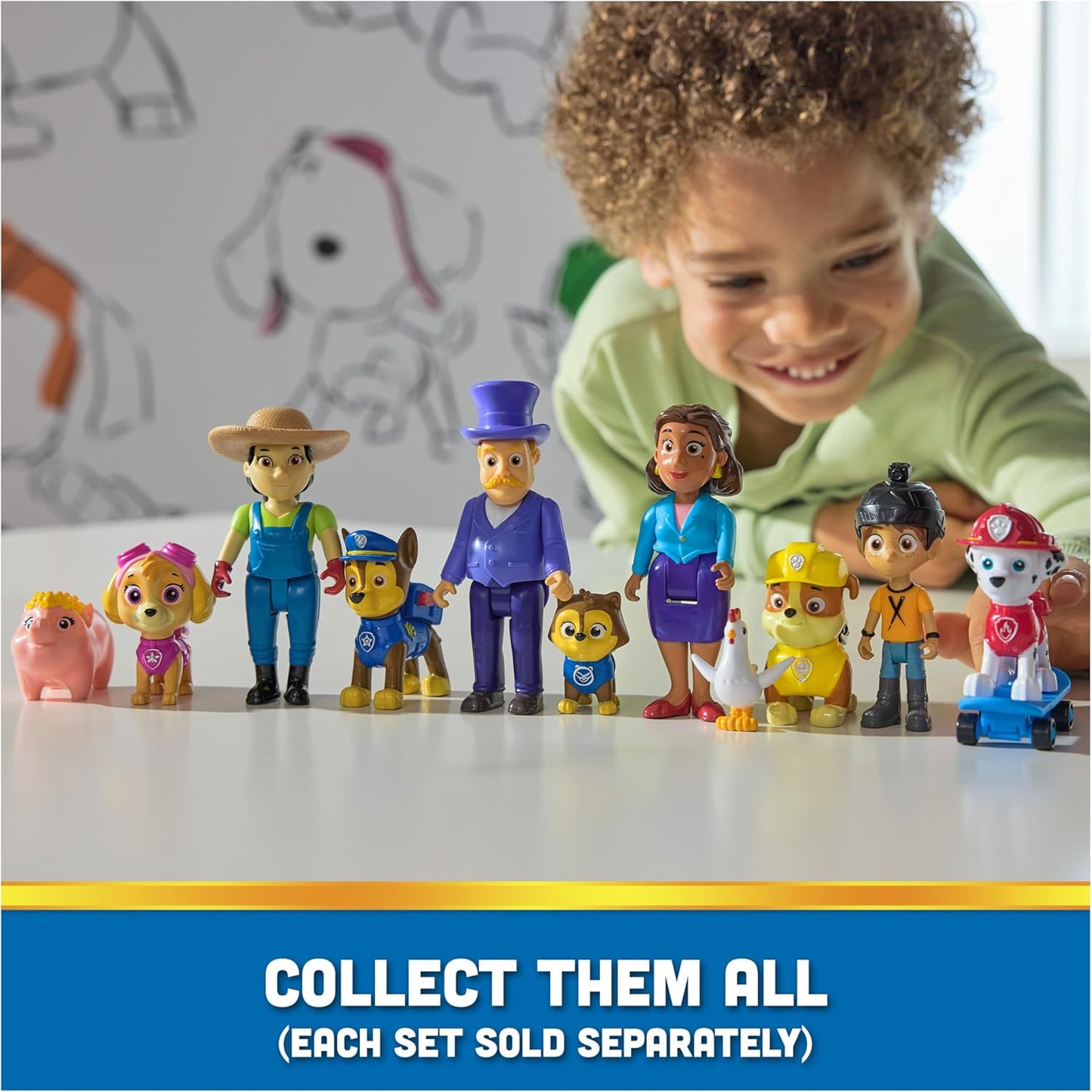 Paw Patrol Chase Humdinger Figures Set for Boys and Girls