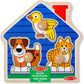 Melissa & Doug Melissa Doug Pets Jumbo Peg Wooden Puzzle
