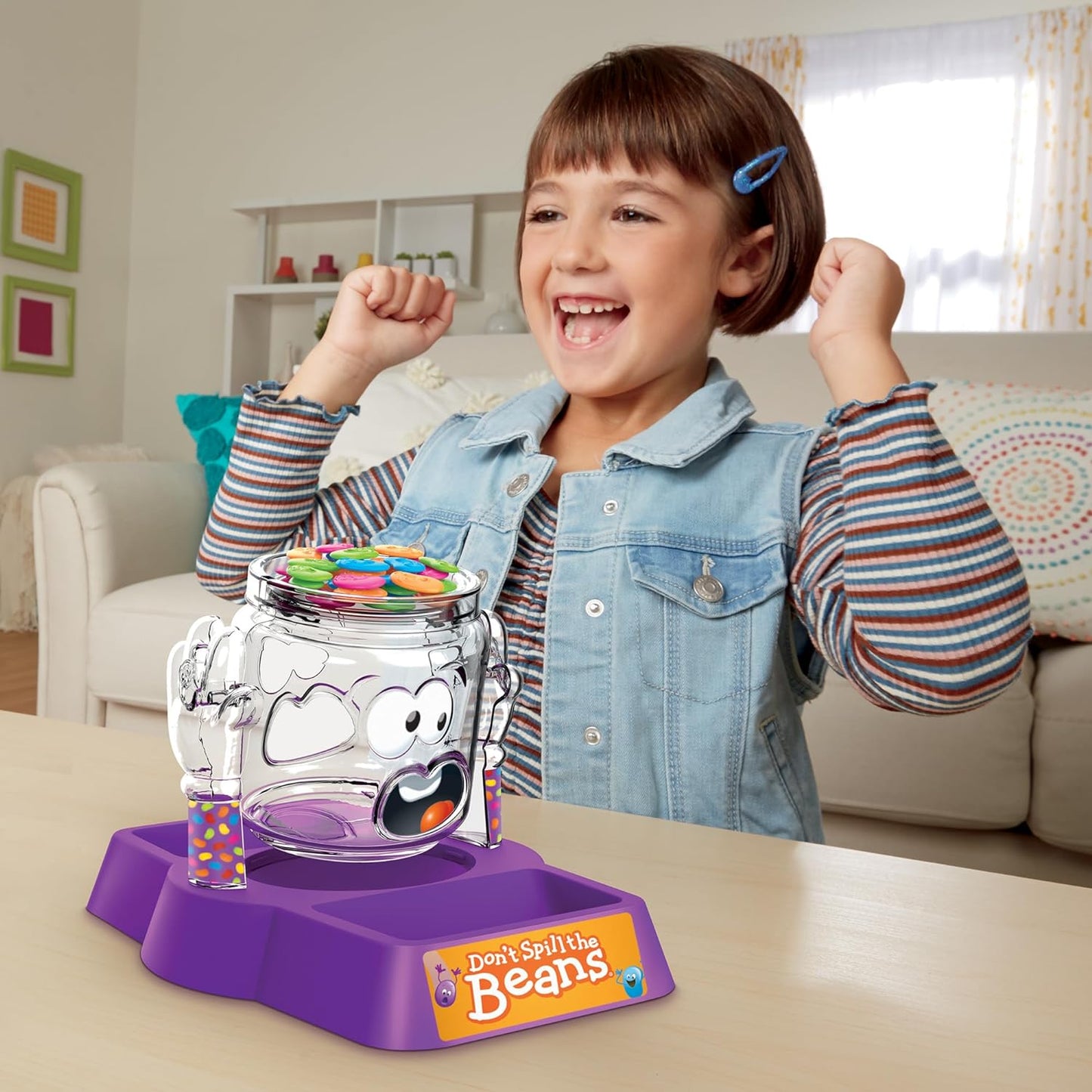 Hasbro Gaming Don't Spill The Beans Game Balancing Board Game