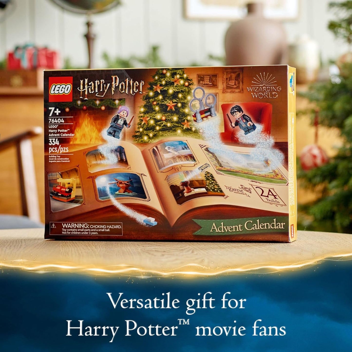 LEGO Harry Potter 2022 Advent Calendar 76404 Building Toy Set and Minifigures (334 Pieces) – 2022