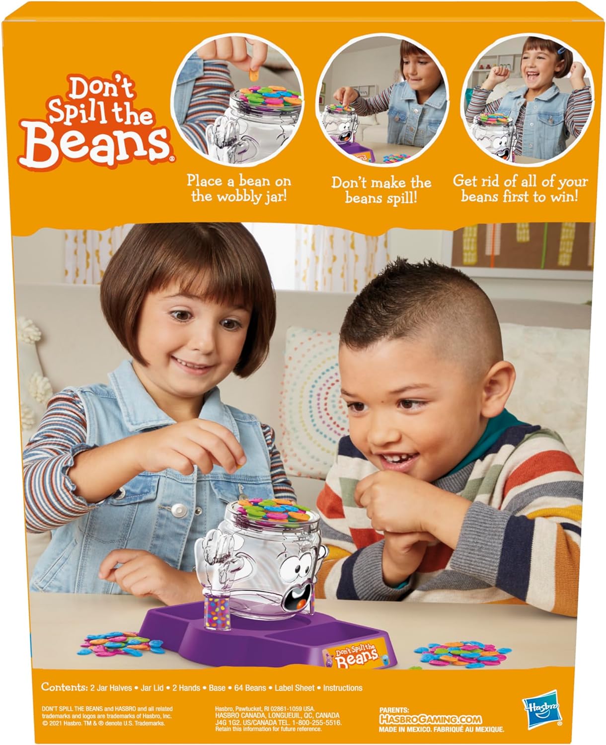 Hasbro Gaming Don't Spill The Beans Game Balancing Board Game