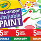 Crayola Spill Proof Paint Set 25ct Washable Paint for Craft Supplies for Toddlers Nontoxic