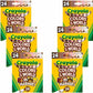Crayola Colors of the World Markers A" 6 Skin Tone Markers 24ct Bulk Set – 6