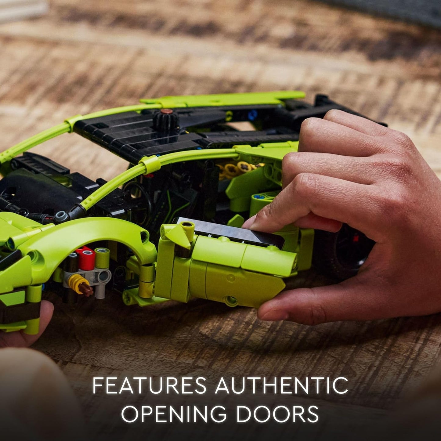 LEGO Technic Lamborghini HuracAn Tecnica Advanced Sports Car Building Kit for Ages 9 and