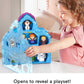Disney Fisher-Price Little People  Frozen Carry-Along Castle Case A" Playset with Figures for Toddlers (18+ Months) – 18