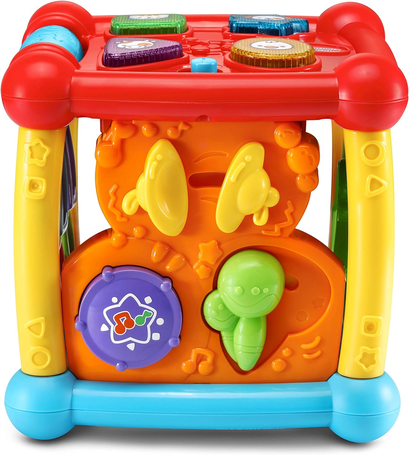 VTech Busy Learners Activity Cube Frustration Free Packaging