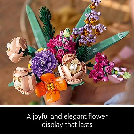 LEGO Icons Flower Bouquet Building Set