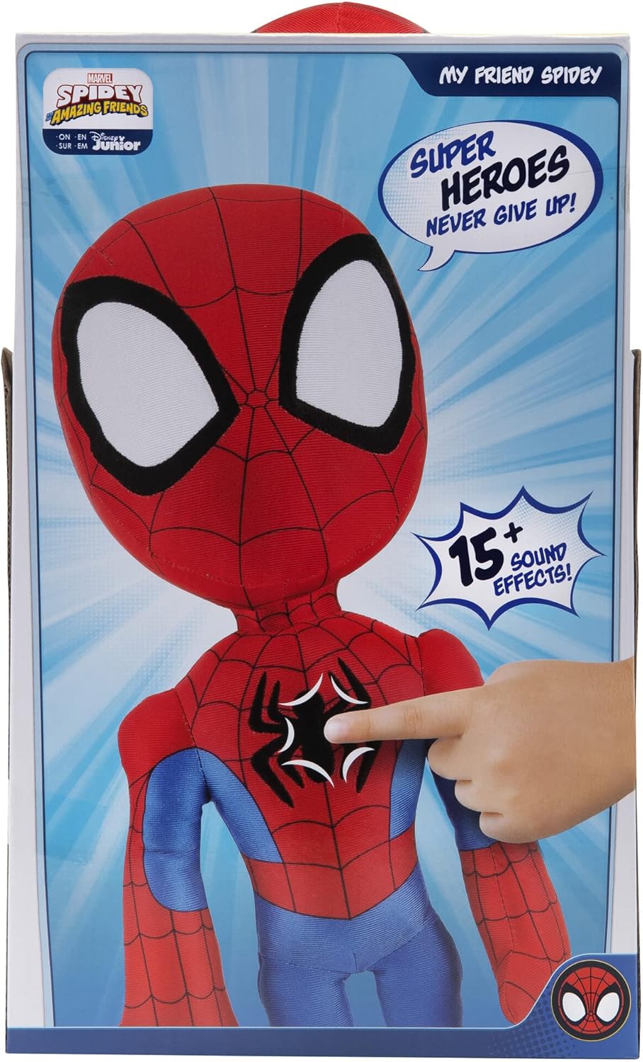 Marvel Spidey and His Amazing Friends My Friend Spidey Feature Plush