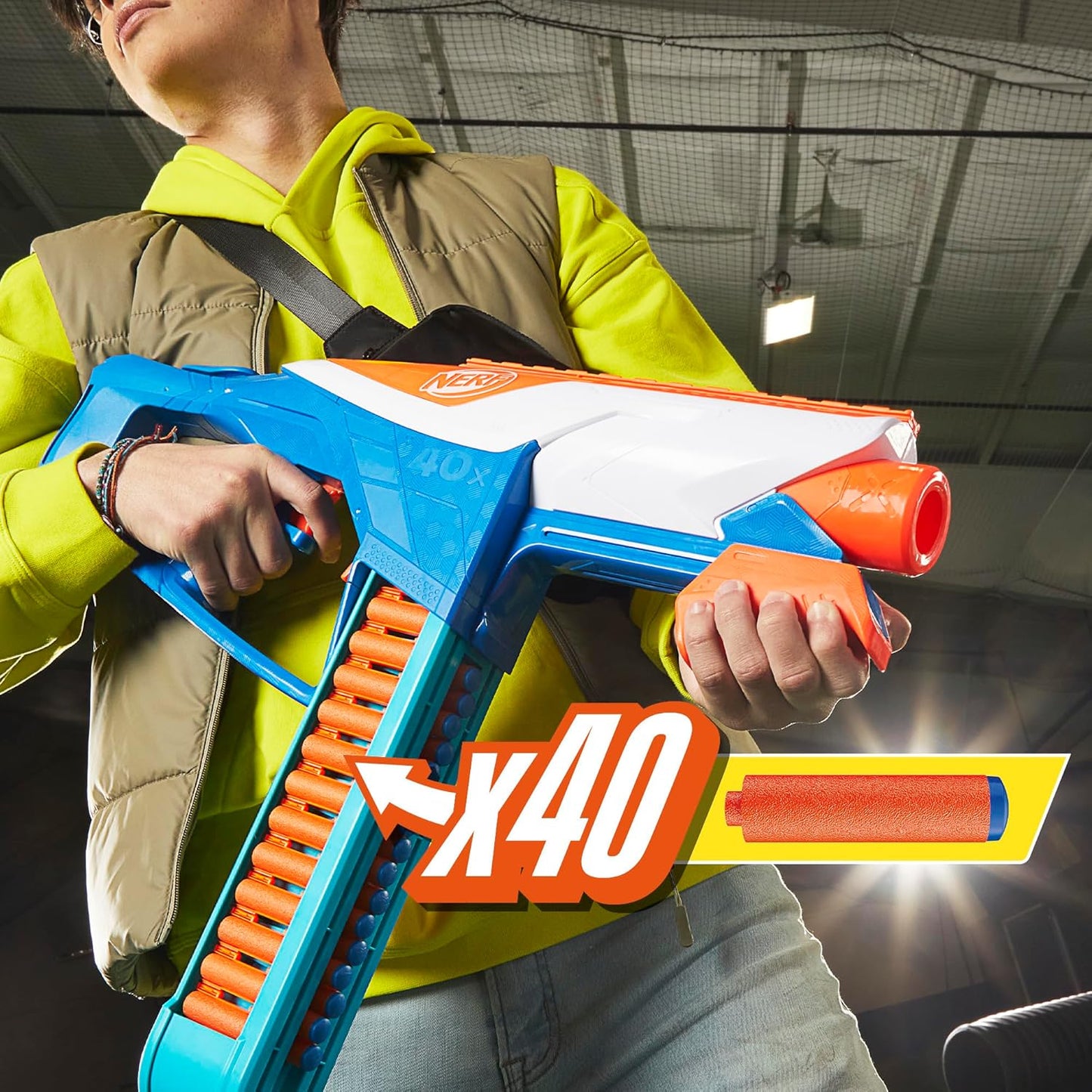 NERF N Series Infinite Dart Blaster 80 N1 Darts Compatible Only N Series Blasters 40 Dart