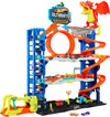 Hot Wheels City Ultimate Garage Track Set with 2 Die-Cast Toy Cars Car-Eating Dragon Stores 50 Vehicle