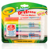 Crayola Washable Dry-Erase Fine Line Markers 12 Classic Colors NonToxic Art Tools for