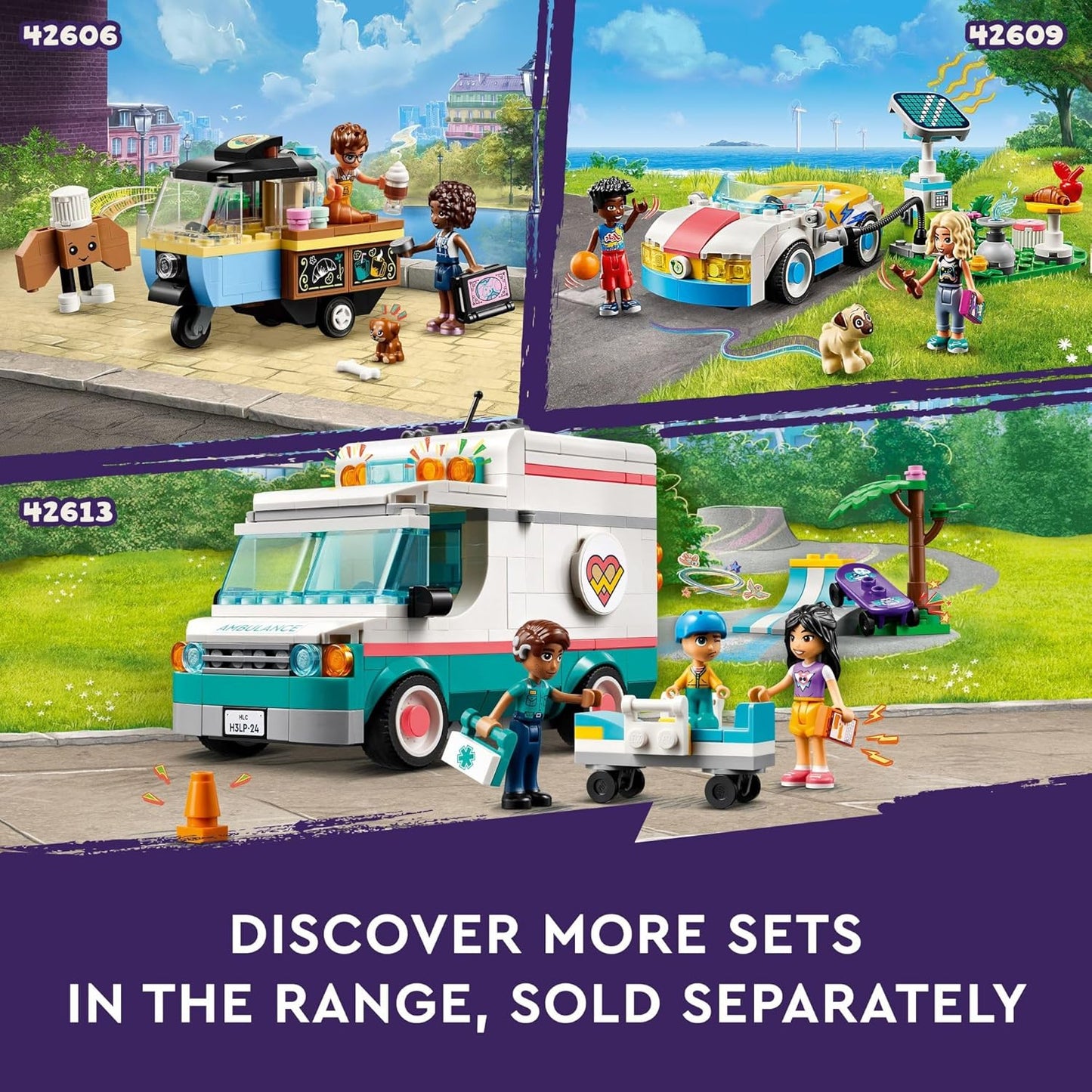 LEGO Friends Hot Dog Food Truck Toy with Mini Doll