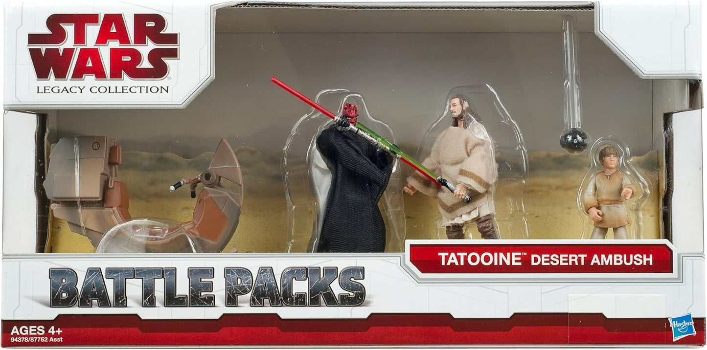 Star Wars 3.75 Battle Pack Asst - Tatooine Desert Ambush