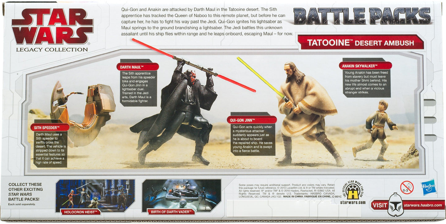 Star Wars 3.75 Battle Pack Asst - Tatooine Desert Ambush