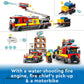 LEGO City Fire Brigade 60321 Building Set with Fire Truck & 5 Minifigures – 60321