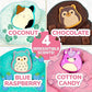 Squishmallows Original Squishmallows Premium Scented Slime 4-Pack 8 oz. Fluffy 4 Scented