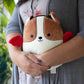 Squishmallows 8 Reginald The Corgi Devil Dog - Official Kellytoy Plush