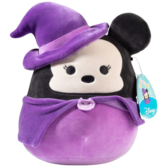 Squishmallows 8 Minnie Mouse Witch - Official Kellytoy Disney Plush