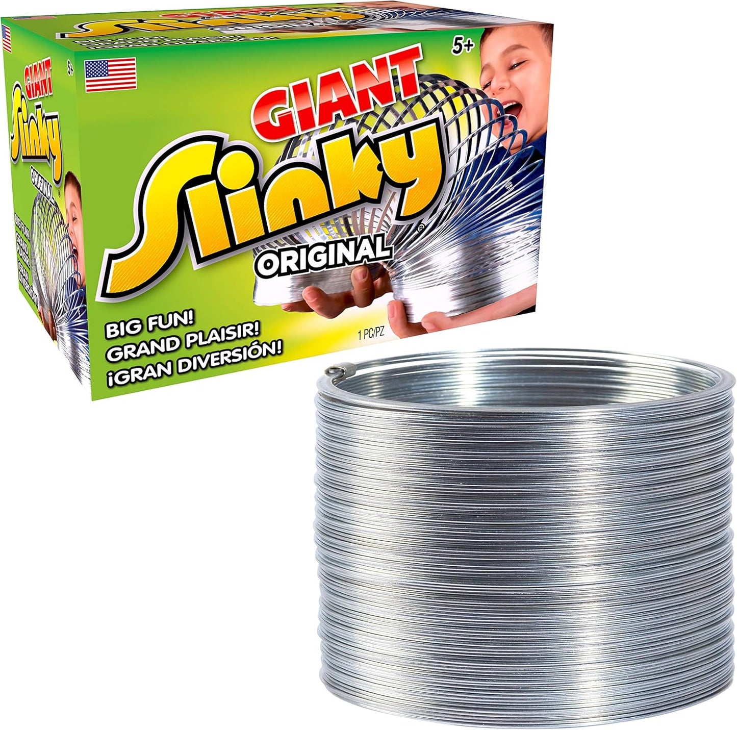 Just Play The Original Giant Slinky Walking Spring Toy Metal Slinky Party Favors Fidget