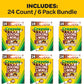 Crayola Colors of the World Markers A" 6 Skin Tone Markers 24ct Bulk Set – 6