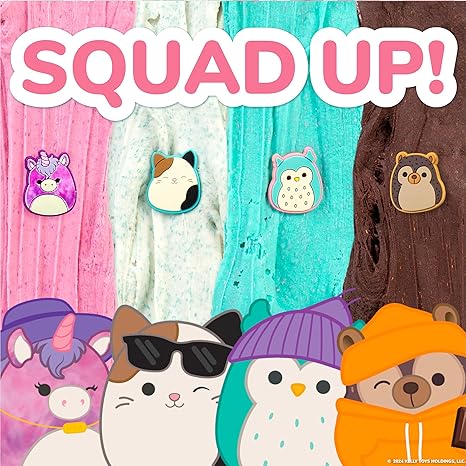 Squishmallows Original Squishmallows Premium Scented Slime 4-Pack 8 oz. Fluffy 4 Scented