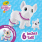 Crayola Scribble Scrubbie Jumbo Pet - Wilbur 6in Customizable Dog Toy for Washable Animal