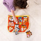 Melissa & Doug Melissa Doug Farm Animals Jumbo Knob Wooden Puzzle