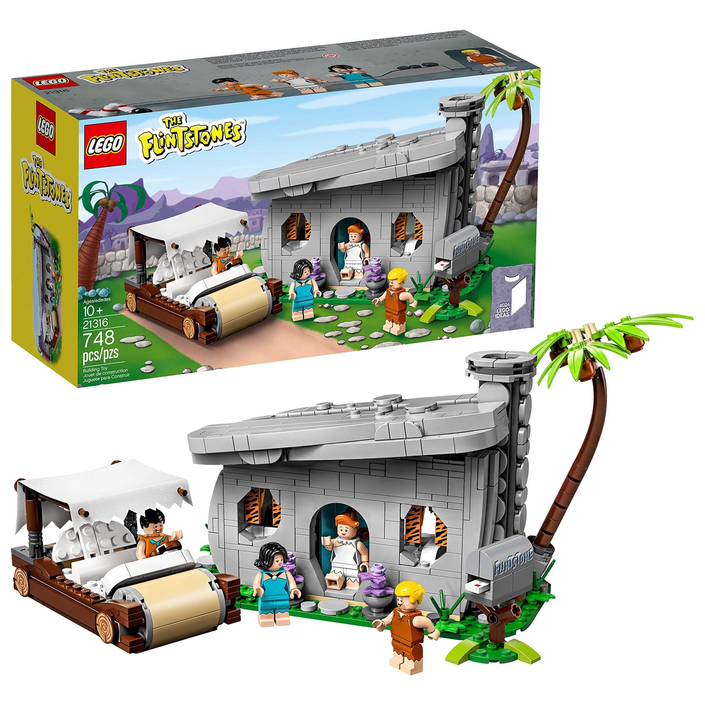LEGO Ideas 21316 The Flintstones Building Kit 748 Pieces