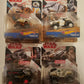 Star Wars Mattel - Hot Wheels All-Terrain Character Cars 4 Pack