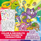Crayola Epic Book of Awesome A" 288-Page Coloring Book – 288