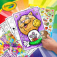 Crayola Epic Book of Awesome A" 288-Page Coloring Book – 288