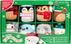 Squishmallows 4 Mini Hanging Winter Decorations 8-Pack - Official Jazwares Plush