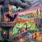 Buffalo Games Ceaco - Silver Select - Kinkade Disney - Maleficent - 1000 Piece Jigsaw Puzzle