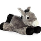Aurora Adorable Mini FlopsieTM Donkey Stuffed Animal - Playful Ease - Timeless Companions