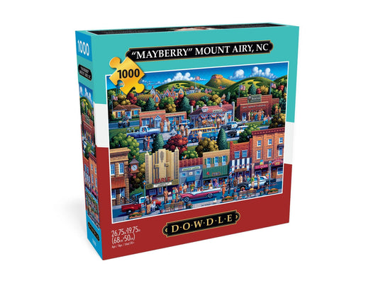 Buffalo Games Buffalo - Eric Dowdle - Mt Airy NC - Mayberry - 1000 Piece Jigsaw Puzzle