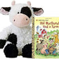 Aurora Tubbie Wubbie 12" Plush Cow A" Soft & Cuddly Companion – 12"