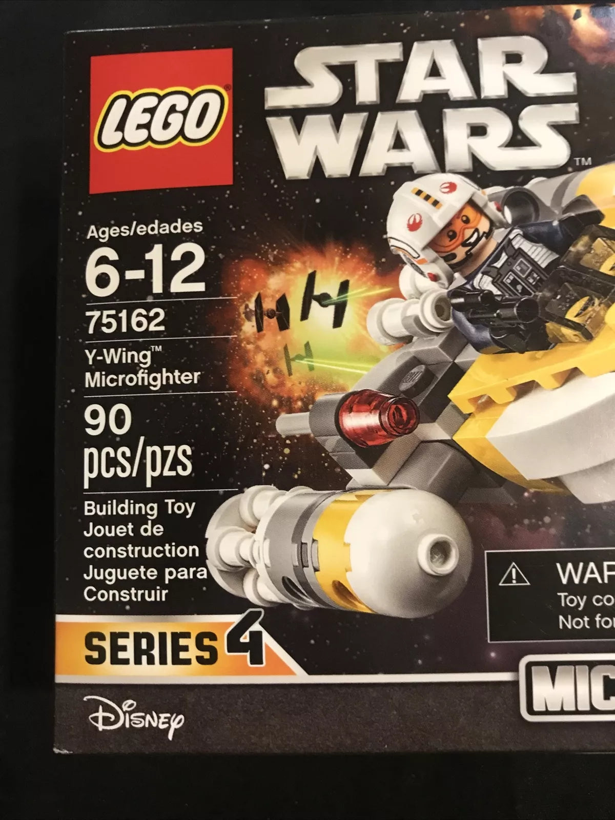 LEGO Star Wars Y-Wing Microfighter 75162 Building Kit for 72 months to 144 months