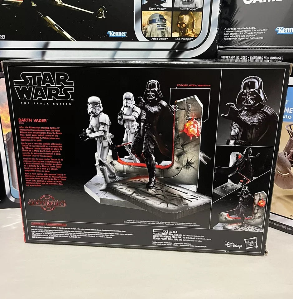 STAR WARS Black Series Darth Vader Table Centerpiece - Multiple Light-Up Parts - 2 AAA